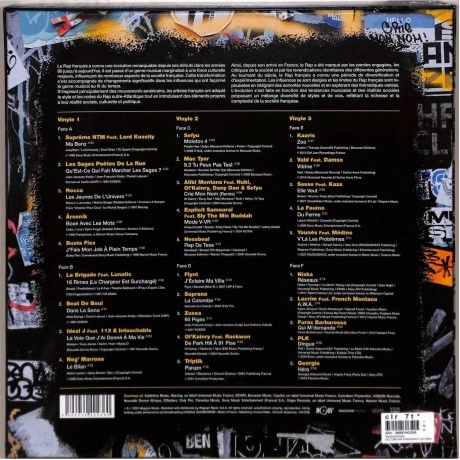 Various Artists - Culture Rap Francais (Box) (3596974422360) виниловая пластинка - фото 3