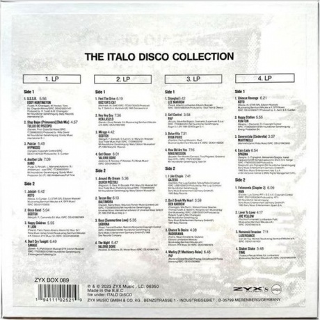 Various Artists - Italo Disco: Collection (Box) (0194111025219) виниловая пластинка - фото 2