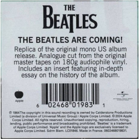 The Beatles - Something New (0602468019831) виниловая пластинка - фото 11