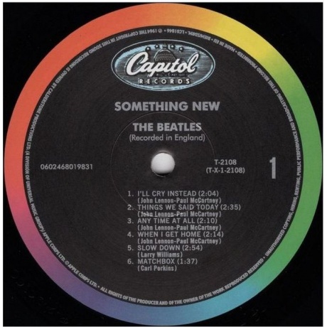 The Beatles - Something New (0602468019831) виниловая пластинка - фото 3