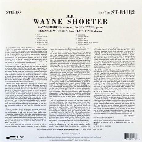 Wayne Shorter - JuJu (0602458807868) виниловая пластинка - фото 2