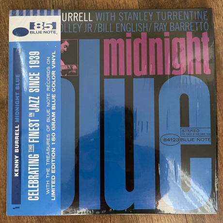 Kenny Burrell - Midnight Blue (coloured) (0602465117431) виниловая пластинка - фото 1