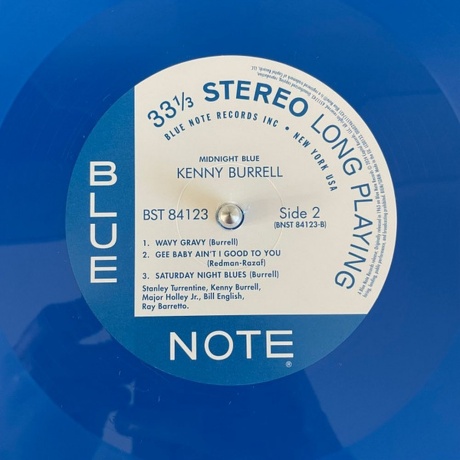 Kenny Burrell - Midnight Blue (coloured) (0602465117431) виниловая пластинка - фото 3