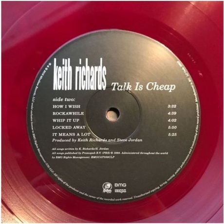 Keith Richards - Talk Is Cheap (coloured) (4050538467000) виниловая пластинка - фото 4