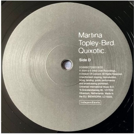 Martina Topley-Bird - Quixotic (0888072601956) виниловая пластинка - фото 8