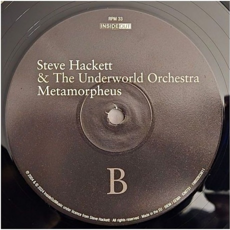 Hackett Steve - Metamorpheus (0198028338110) виниловая пластинка - фото 5