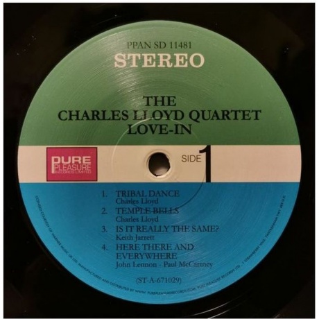 Charles Lloyd - Love-In (Analogue) (5060149622834) виниловая пластинка - фото 3