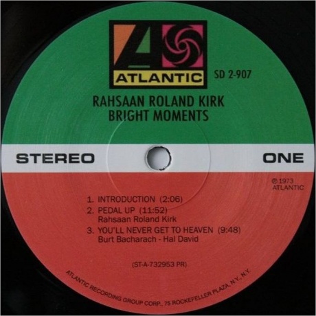 Roland Kirk - Bright Moments (Analogue) (5060149622377) виниловая пластинка - фото 4