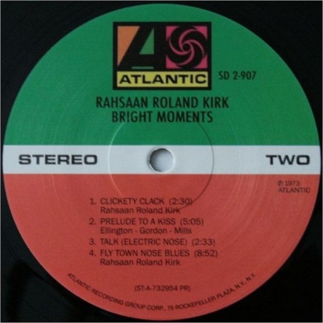 Roland Kirk - Bright Moments (Analogue) (5060149622377) виниловая пластинка - фото 5