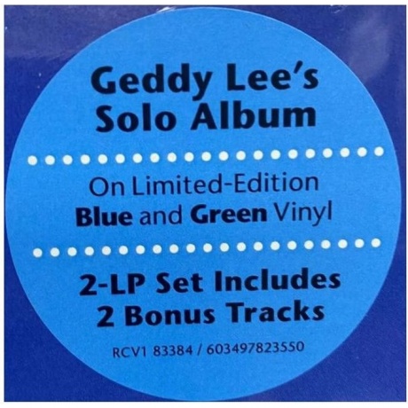 Geddy Lee - My Favourite Headache (coloured) (0603497823550) виниловая пластинка - фото 12