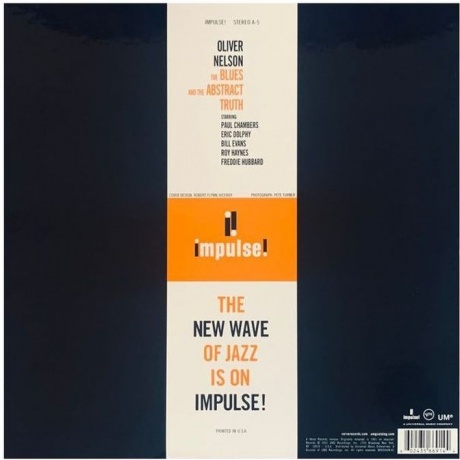Oliver Nelson - Blues &amp; The Abstract Truth  (0602435669144) виниловая пластинка - фото 4