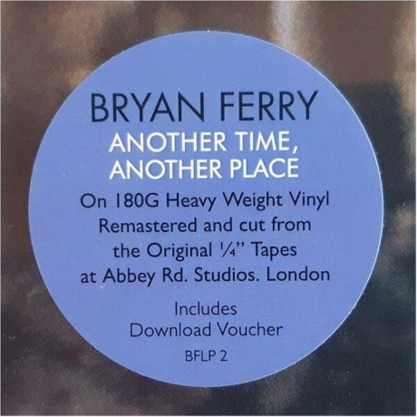 Bryan Ferry - Another Time, Another Place (0602567632931) виниловая пластинка - фото 4