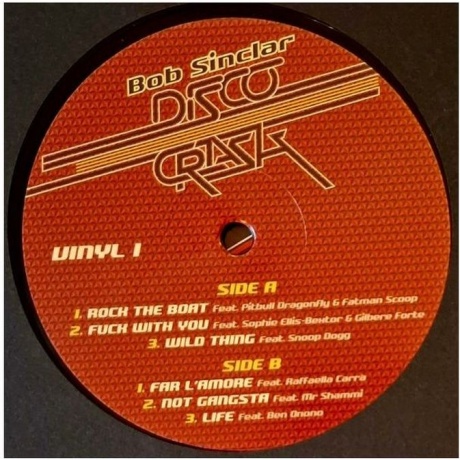 Bob Sinclar - Disco Crash (3596974675261) виниловая пластинка - фото 4