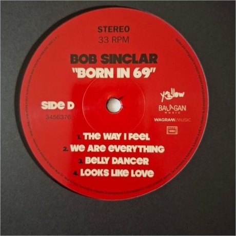 Bob Sinclar - Born In 69' (3596974563766) виниловая пластинка - фото 6