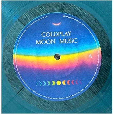 Coldplay - Moon Music (Blue) (5021732278906) виниловая пластинка - фото 2