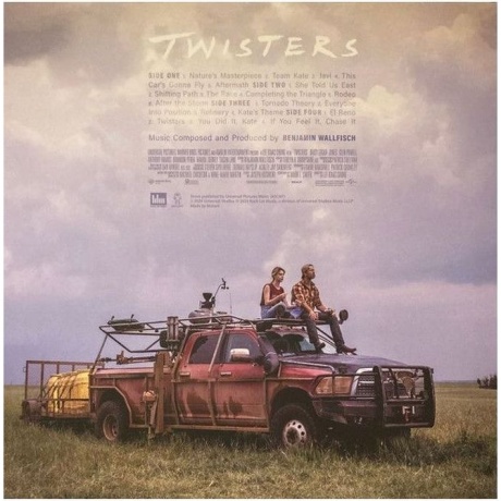 OST - Twisters (Benjamin Wallfisch) (coloured) (0810155840563) виниловая пластинка - фото 4