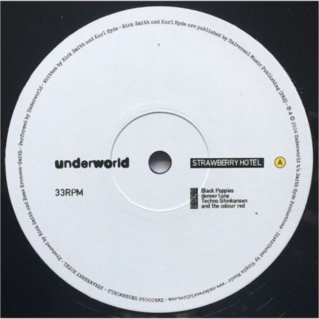 Underworld - Strawberry Hotel (0044003424661) виниловая пластинка - фото 4