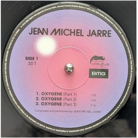 Jean Michel Jarre - Oxygene (4099964139211) виниловая пластинка - фото 3