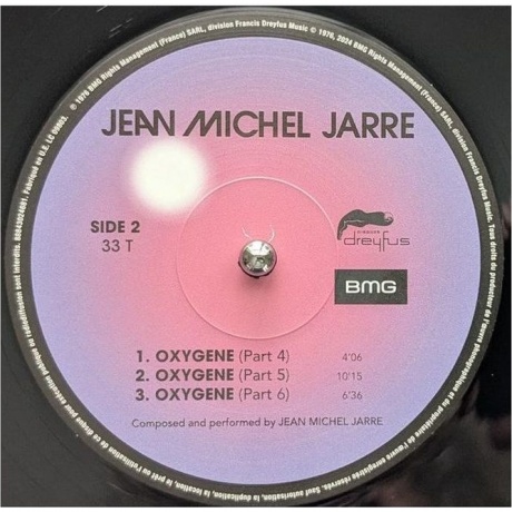 Jean Michel Jarre - Oxygene (4099964139211) виниловая пластинка - фото 4