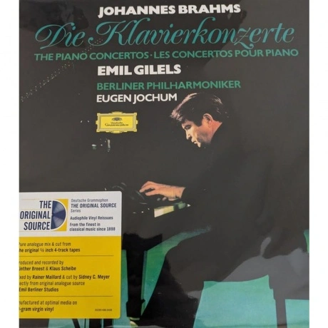 Emil Gilels - Brahms: Piano Concertos Nos.1 & 2 (Analogue, Origi...