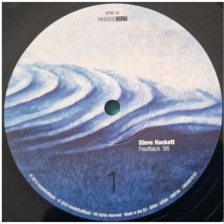 Steve Hackett - Feedback '86 (0196588701818) виниловая пластинка - фото 4