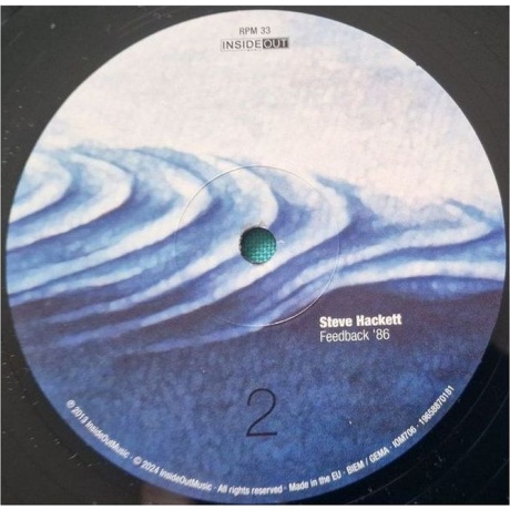 Steve Hackett - Feedback '86 (0196588701818) виниловая пластинка - фото 5