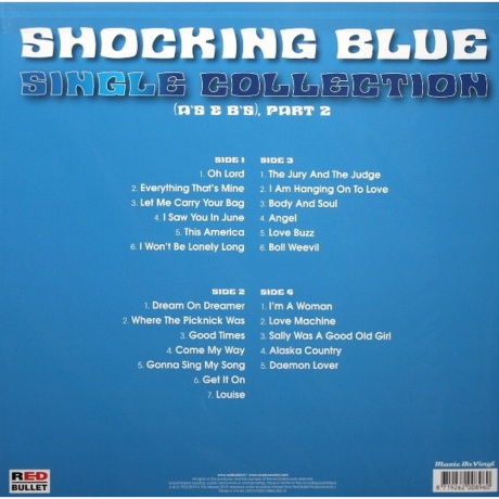 Shocking Blue - Single Collection, Part 2 (8719262008960) виниловая пластинка - фото 2