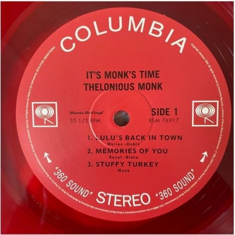 Thelonious Monk - It's Monk's Time (coloured) (8719262028722) виниловая пластинка - фото 2