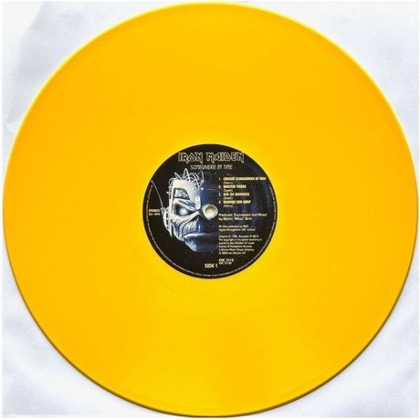 Iron Maiden - Somewhere In Time (Yellow) (5021732404930) виниловая пластинка - фото 4