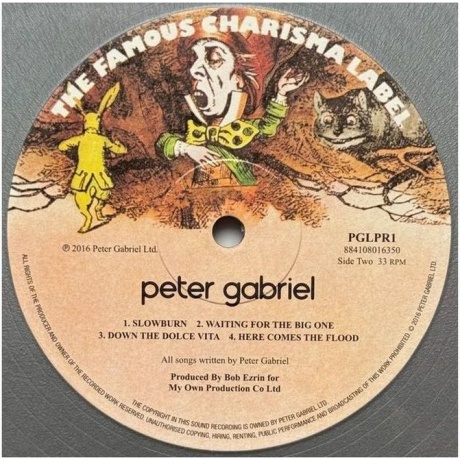 Peter Gabriel - Peter Gabriel: Car (0884108016350) виниловая пластинка - фото 8