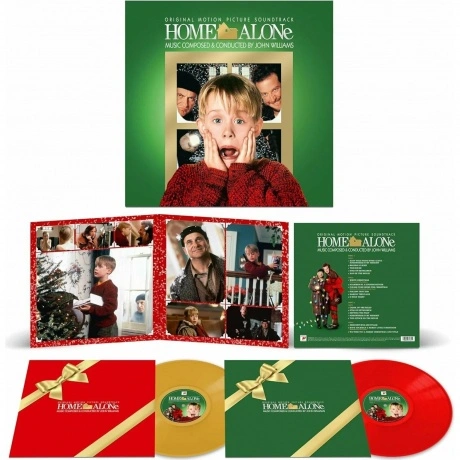 OST - Home Alone (John Williams) (coloured) (0198028343312) вини...