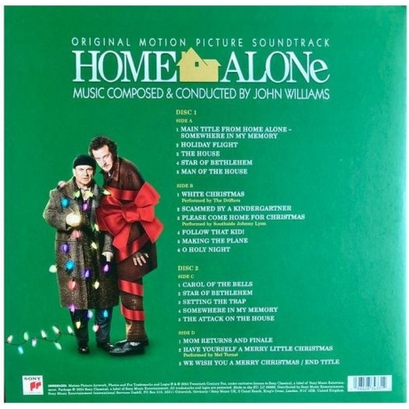 OST - Home Alone (John Williams) (coloured) (0198028343312) виниловая пластинка - фото 5