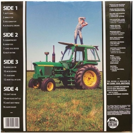 Seasick Steve - Sonic Soul Surfer (coloured) (5024545998115) виниловая пластинка - фото 4