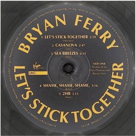Bryan Ferry - Let's Stick Together (0602577227455) виниловая пластинка - фото 4