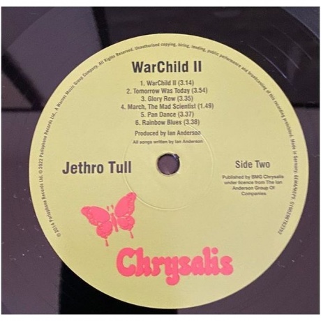 Jethro Tull - War Child II (0190296762352) виниловая пластинка - фото 5