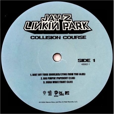 Jay-Z &amp; Linkin Park - Collision Course (0093624896210) виниловая пластинка - фото 4
