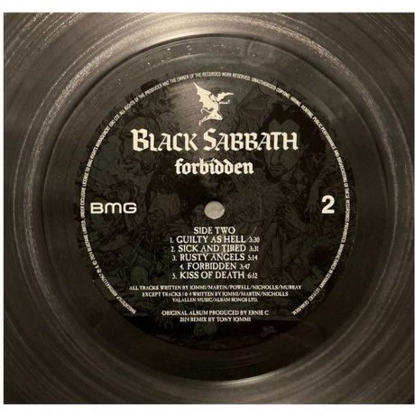 Black Sabbath - Forbidden (Ultra Clear) (4099964117967) виниловая пластинка - фото 4