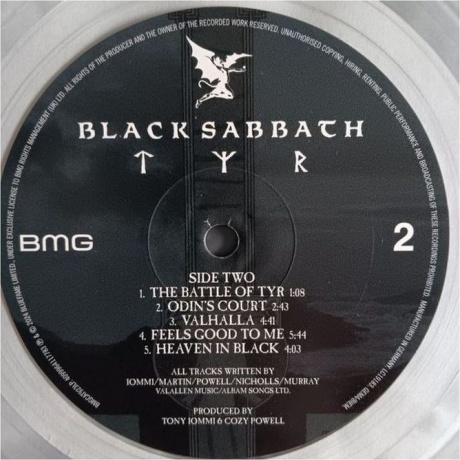 Black Sabbath - Tyr (Ultra Clear) (4099964117783) виниловая пластинка - фото 5