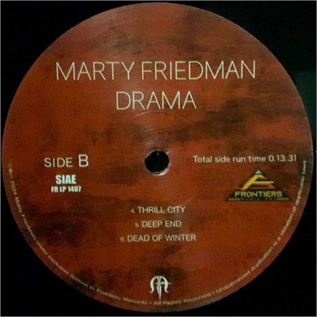 Marty Friedman - Drama (8024391140758) виниловая пластинка - фото 5