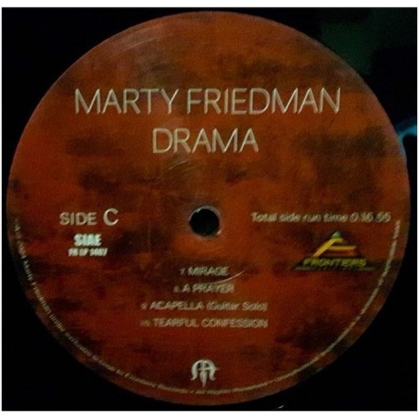 Marty Friedman - Drama (8024391140758) виниловая пластинка - фото 6