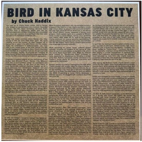 Charlie Parker - Bird In Kansas City  (0602468047346) виниловая пластинка - фото 5