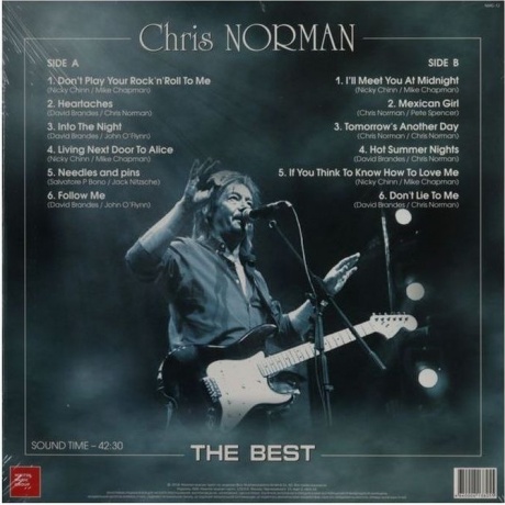 Norman Chris - The Best (4640004138055) виниловая пластинка - фото 2