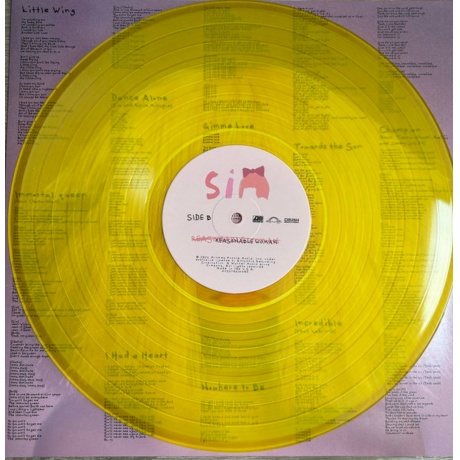 Sia - Reasonable Woman (Translucent Yellow) виниловая пластинка - фото 4