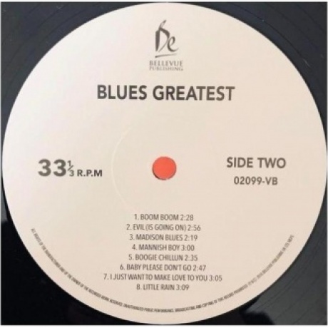 Various Artists - Blues Greatest (5711053020994) виниловая пластинка - фото 4