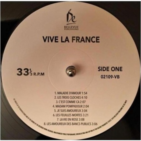 Various Artists - Vive La France (5711053021090) виниловая пластинка - фото 3