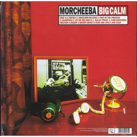 Morcheeba - Big Calm (Red) (5054197945755) виниловая пластинка - фото 2