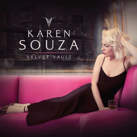 Karen Souza - Velvet Vault (Transparent) (8430717000079) виниловая пластинка - фото 1