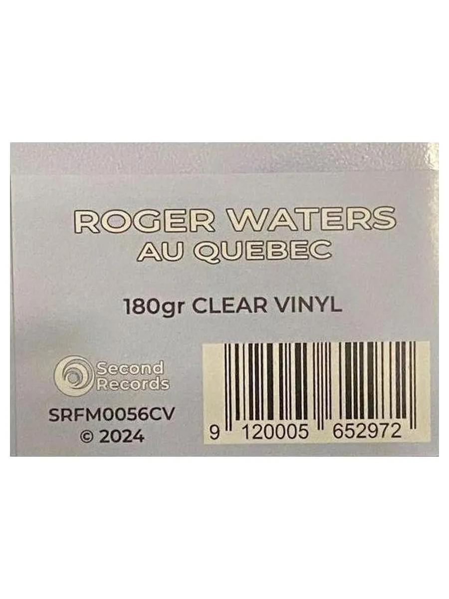 Roger Waters - Au Quebec (Crystal Clear) (9120005652972) виниловая пластинка - фото 12