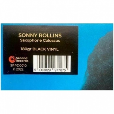 Sonny Rollins - Saxophone Colossus (9003829977875) виниловая пластинка - фото 6