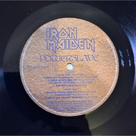Iron Maiden - Powerslave (5054197784330) виниловая пластинка - фото 4